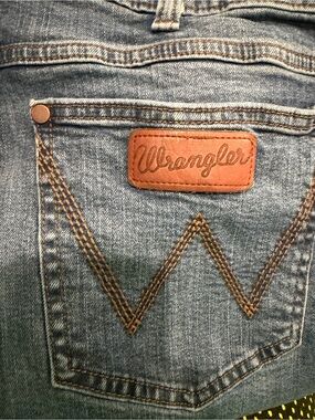 Wrangler Blue Bootcut Jeans